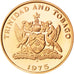 TRINIDAD & TOBAGO, Cent, 1975, Franklin Mint, KM #25, MS(63), Bronze, 17.8, 1.90
