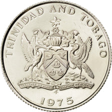 TRINIDAD & TOBAGO, 10 Cents, 1975, Franklin Mint, KM #27, MS(63),...
