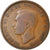 Moneta, Gran Bretagna, George VI, 1/2 Penny, 1940, MB, Bronzo, KM:844
