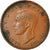 Moneta, Gran Bretagna, George VI, 1/2 Penny, 1945, BB, Bronzo, KM:844