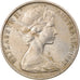 Coin, Australia, Elizabeth II, 20 Cents, 1967, VF(30-35), Copper-nickel, KM:66