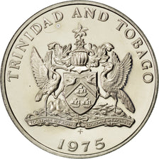 TRINIDAD & TOBAGO, 50 Cents, 1975, Franklin Mint, KM #22, MS(63),...