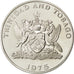 TRINIDAD & TOBAGO, Dollar, 1975, Franklin Mint, KM #23, MS(63), Copper-Nickel,..