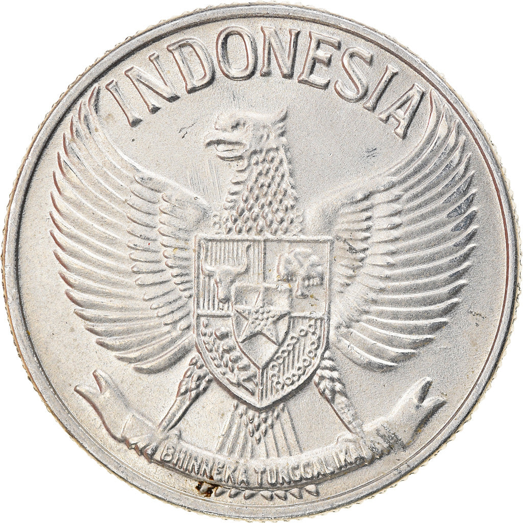 Munten, Indonesië, 50 Sen, 1961, UNC-, Aluminium, KM:14