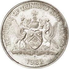 TRINIDAD E TOBAGO, 5 Cents, 1982, SPL, Argento, KM:43a