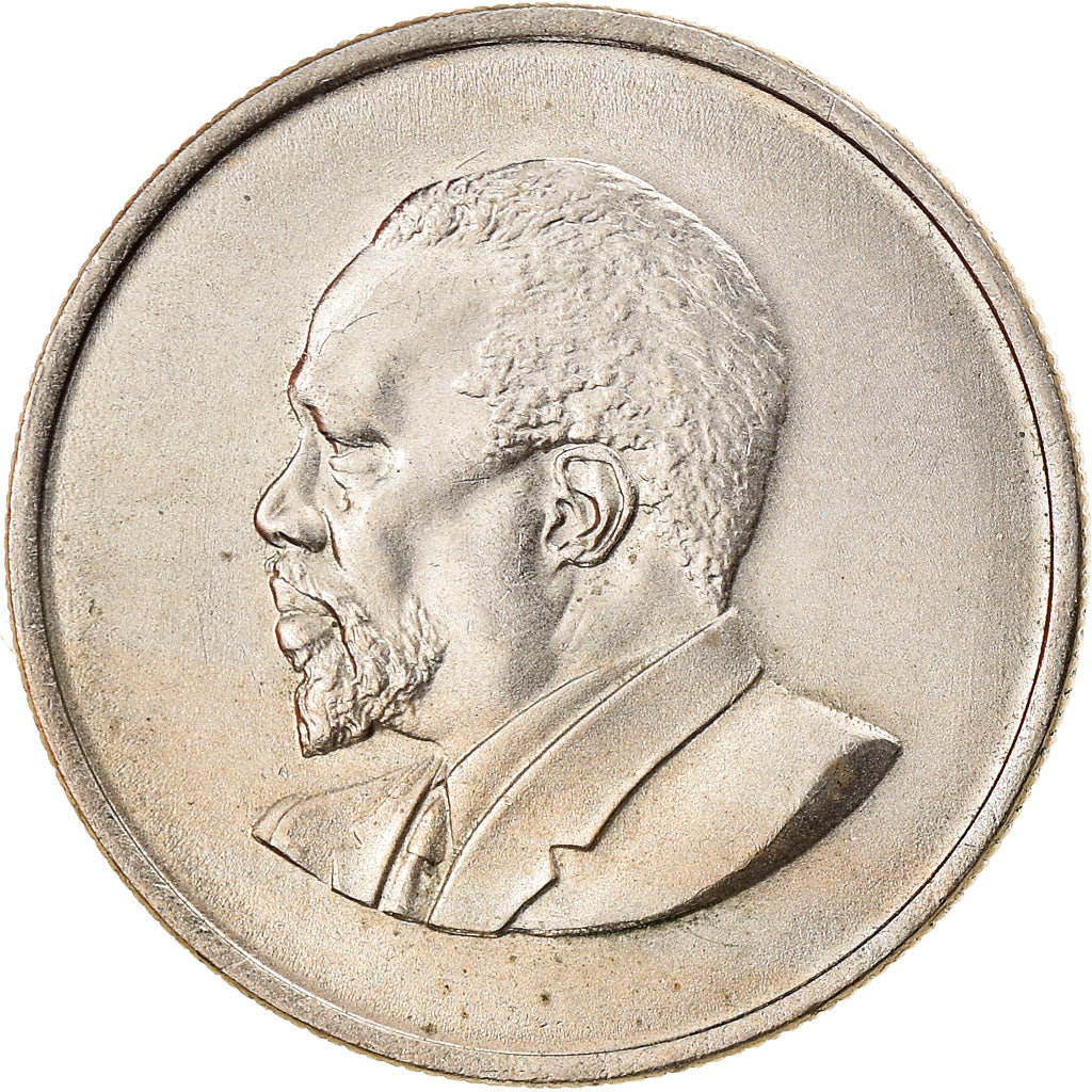 Coin, Kenya, 50 Cents, 1966, MS(63), Copper-nickel, KM:4