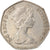 Coin, Great Britain, Elizabeth II, 50 New Pence, 1976, VF(20-25), Copper-nickel