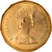 Coin, Canada, Elizabeth II, Dollar, 1987, Royal Canadian Mint, Ottawa