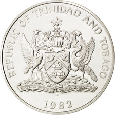 TRINIDAD E TOBAGO, Dollar, 1982, SPL, Argento, KM:47a