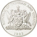 TRINIDAD E TOBAGO, Dollar, 1982, SPL, Argento, KM:47a
