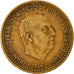 Coin, Spain, Francisco Franco, caudillo, Peseta, 1970, VF(30-35)