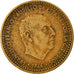 Moneta, Spagna, Francisco Franco, caudillo, Peseta, 1970, MB+, Alluminio-bronzo