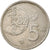 Münze, Spanien, Juan Carlos I, 5 Pesetas, 1982, S, Copper-nickel, KM:817