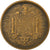 Monnaie, Espagne, Caudillo and regent, 2-1/2 Pesetas, 1954, TTB