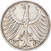 Coin, GERMANY - FEDERAL REPUBLIC, 5 Mark, 1973, Stuttgart, EF(40-45), Silver