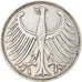 Coin, GERMANY - FEDERAL REPUBLIC, 5 Mark, 1951, Munich, EF(40-45), Silver
