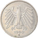 Coin, GERMANY - FEDERAL REPUBLIC, 5 Mark, 1990, Karlsruhe, EF(40-45)