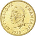 Nuove Ebridi, 2 Francs, 1970, Paris, SPL, Bronzo-alluminio-nichel, KM:E5, Lec...