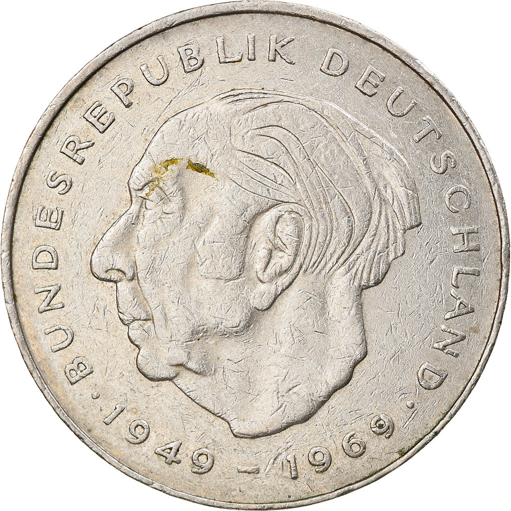 Coin, GERMANY - FEDERAL REPUBLIC, 2 Mark, 1985, Stuttgart, EF(40-45)