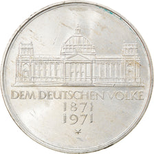 Coin, GERMANY - FEDERAL REPUBLIC, 5 Mark, 1971, Karlsruhe, Germany, EF(40-45)