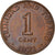 Moeda, TRINDADE E TOBAGO, Cent, 1971, Franklin Mint, AU(50-53), Bronze, KM:1