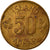 Moneta, Islandia, 50 Aurar, 1971, EF(40-45), Mosiądz niklowy, KM:17