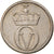 Moneda, Noruega, Olav V, 10 Öre, 1959, MBC, Cobre - níquel, KM:411