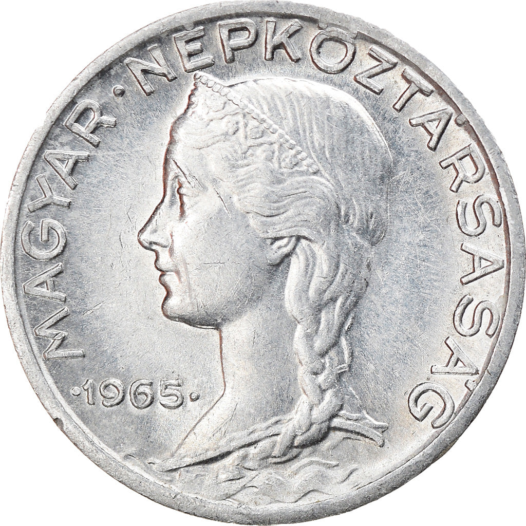 Monnaie, Hongrie, 5 Filler, 1965, Budapest, TB, Aluminium, KM:549