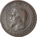 Coin, France, Napoleon III, Napoléon III, 10 Centimes, 1855, Rouen, ancre