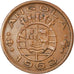 Moneda, Angola, Escudo, 1963, MBC, Bronce, KM:76