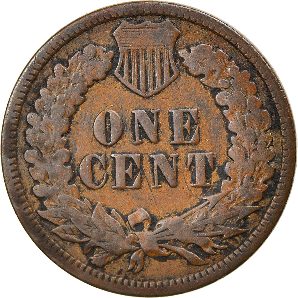Coin, United States, Indian Head Cent, Cent, 1896, U.S. Mint, Philadelphia
