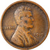 Coin, United States, Lincoln Cent, Cent, 1919, U.S. Mint, Philadelphia