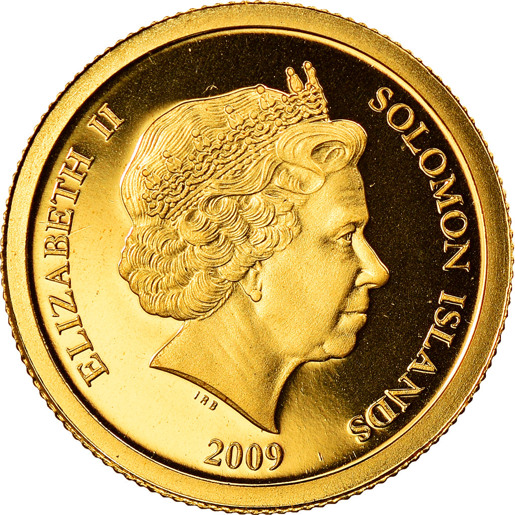 Coin, Solomon Islands, Elizabeth II, 10 Dollars, 2009, B.H. Mayer, MS(65-70)