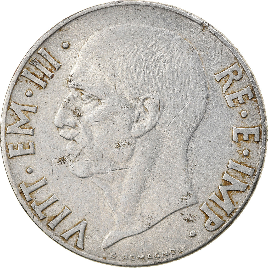 Münze, Italien, Vittorio Emanuele III, 20 Centesimi, 1939, Rome, S+, Stainless
