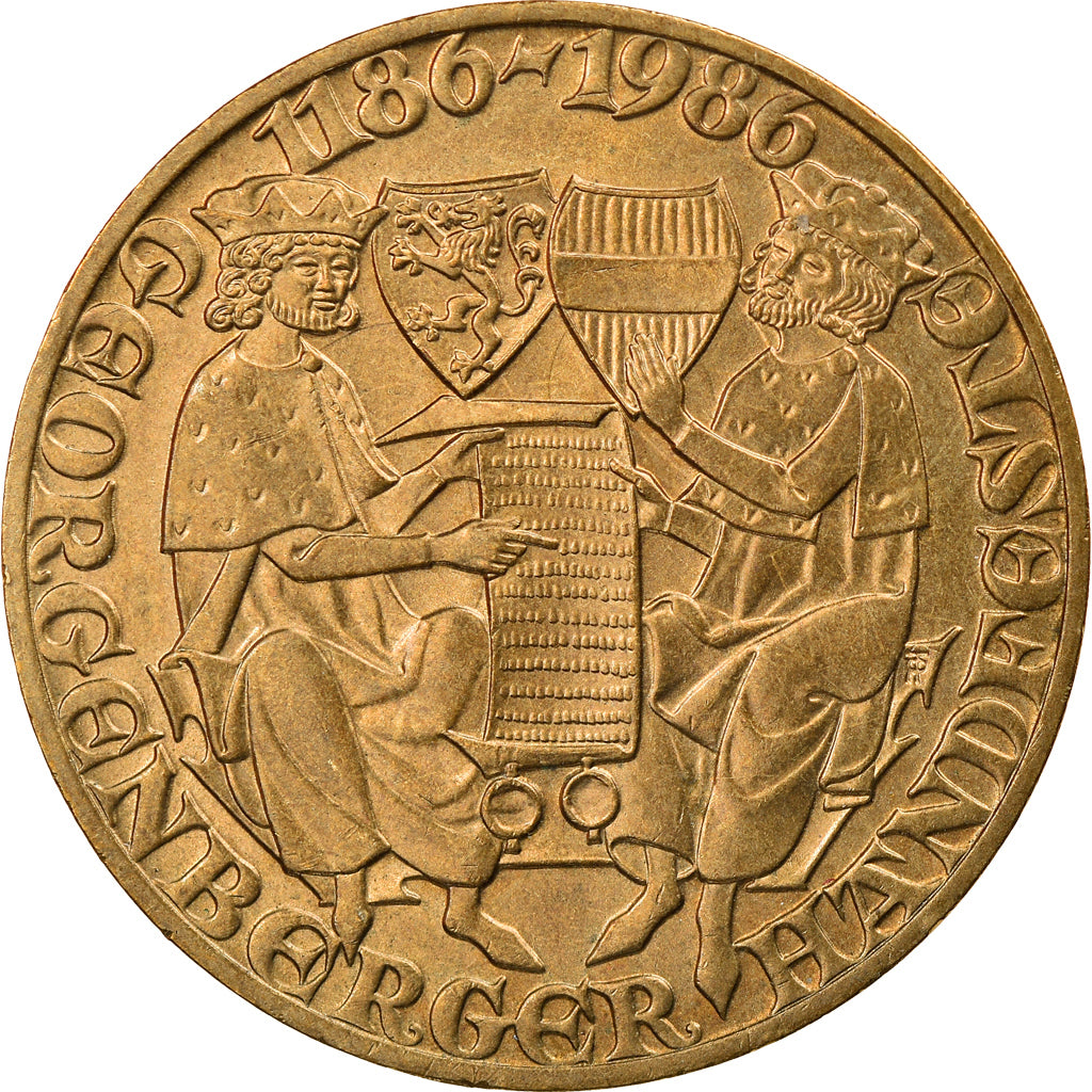 Münze, Österreich, 20 Schilling, 1991, Georgenberger Handfeste, SS