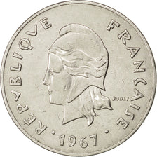 NEW CALEDONIA, 50 Francs, 1967, Paris, KM #7, EF(40-45), Nickel, 33, Lecompte...