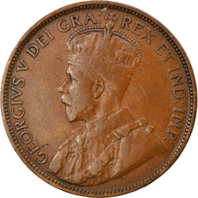 Coin, NEWFOUNDLAND, Large Cent, 1917, EF(40-45), Bronze, KM:16