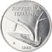 Moneta, Włochy, 10 Lire, 1980, Rome, MS(63), Aluminium, KM:93