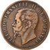 Coin, Italy, Vittorio Emanuele II, 10 Centesimi, 1867, Birmingham, VF(30-35)
