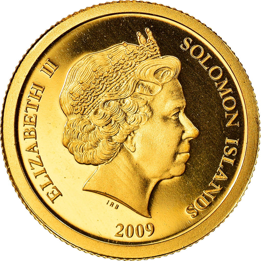 Coin, Solomon Islands, Petra, Elizabeth II, 10 Dollars, 2009, B.H. Mayer