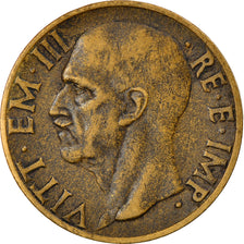 Coin, Italy, Vittorio Emanuele III, 10 Centesimi, 1939, Rome, AU(50-53), Copper