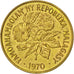 Moneda, Madagascar, 20 Francs, 1970, Paris, EBC+, Aluminio - bronce, KM:E10