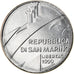 Münze, San Marino, 100 Lire, 1990, Rome, STGL, Steel, KM:254