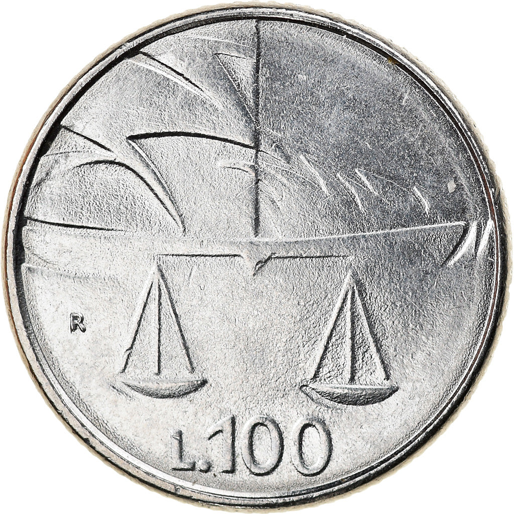 Münze, San Marino, 100 Lire, 1990, Rome, STGL, Steel, KM:254