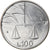 Moneta, San Marino, 100 Lire, 1990, Rome, SPL-, Acciaio, KM:254