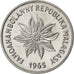 Moneta, Madagascar, 2 Francs, 1965, Paris, SPL, Acciaio inossidabile, KM:E7