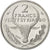 Coin, Madagascar, 2 Francs, 1965, Paris, MS(63), Stainless Steel, KM:E7