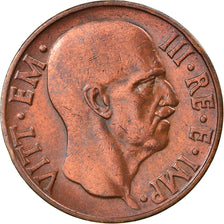 Coin, Italy, Vittorio Emanuele III, 5 Centesimi, 1937, Rome, EF(40-45), Bronze
