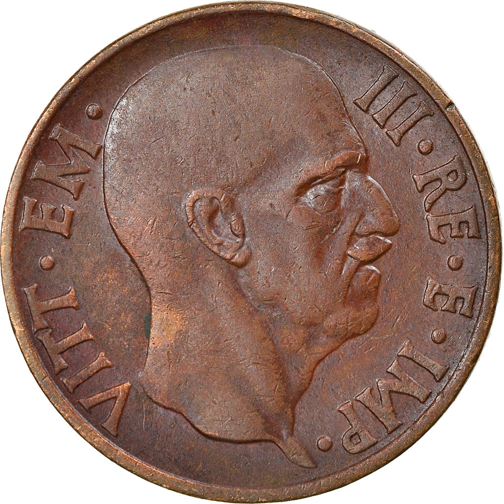 Monnaie, Italie, Vittorio Emanuele III, 5 Centesimi, 1938, Rome, SUP, Bronze
