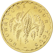Munten, Mali, 50 Francs, 1975, PR+, Nickel-brass, KM:E1